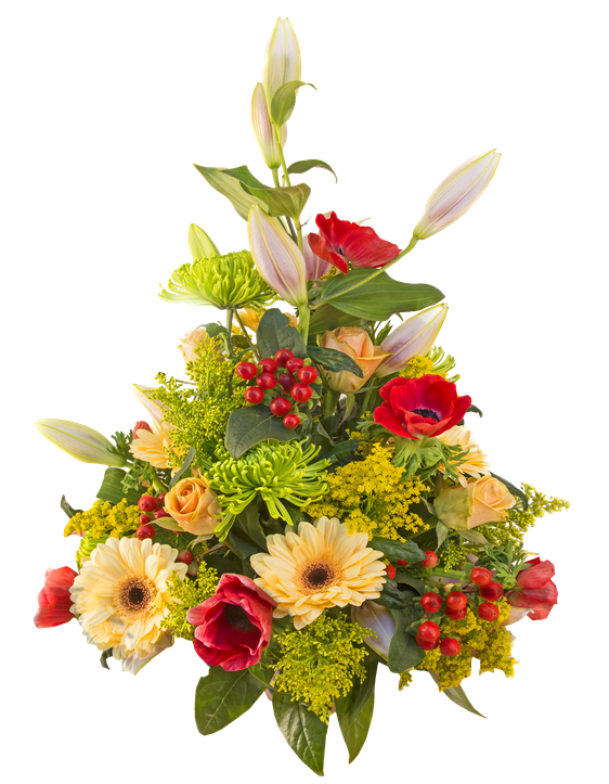 Bouquet Download Png Image (black)