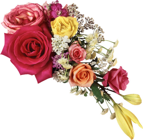 Bouquet Png Transparent (maroon, black)