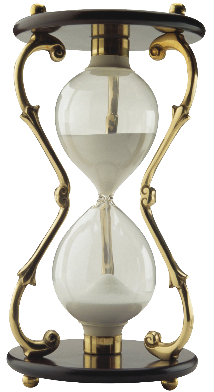 Hourglass Png Images (white, silver)