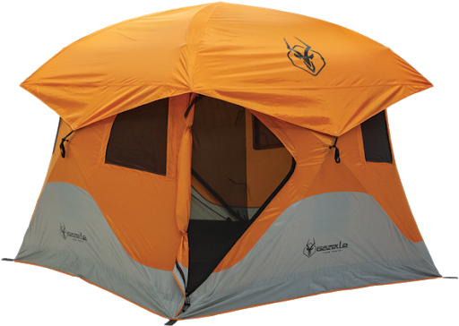 Tourist Camp Tent Png File (black, gray, chocolate)