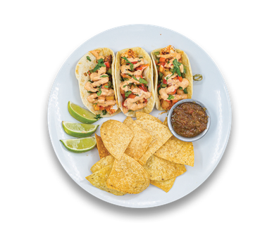 Gourmet Fish Taco Png Image (black)