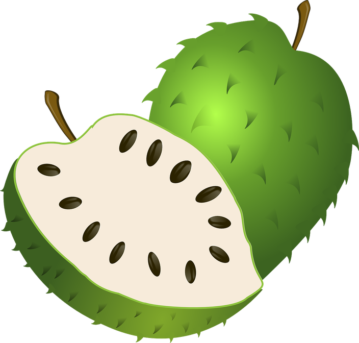 Soursop Transparent Png (black, beige, green, olive)