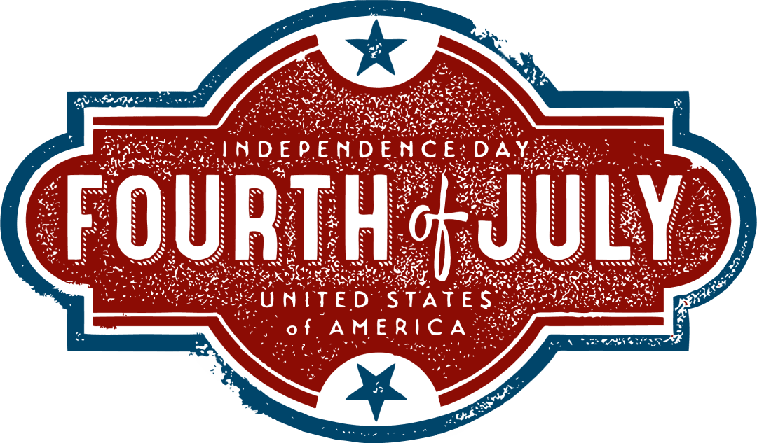 Fourth Of July Png Photo (maroon, gray, white)