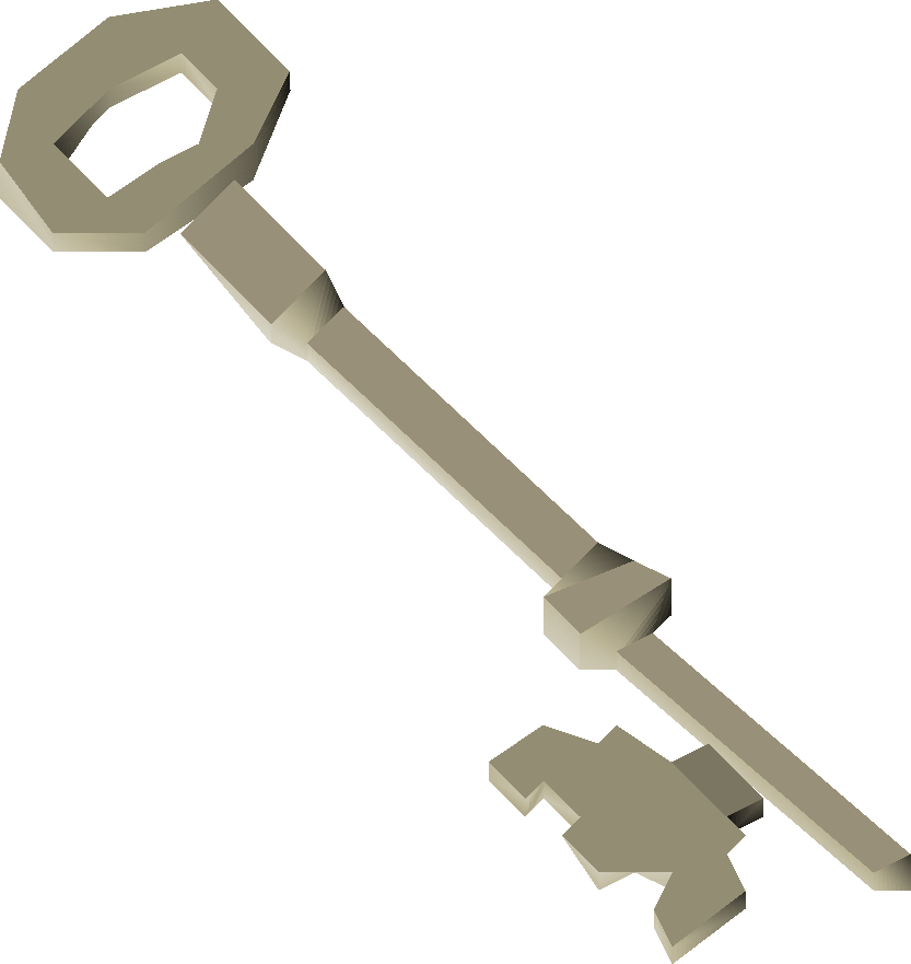 House Silver Key Transparent Png (gray, black)