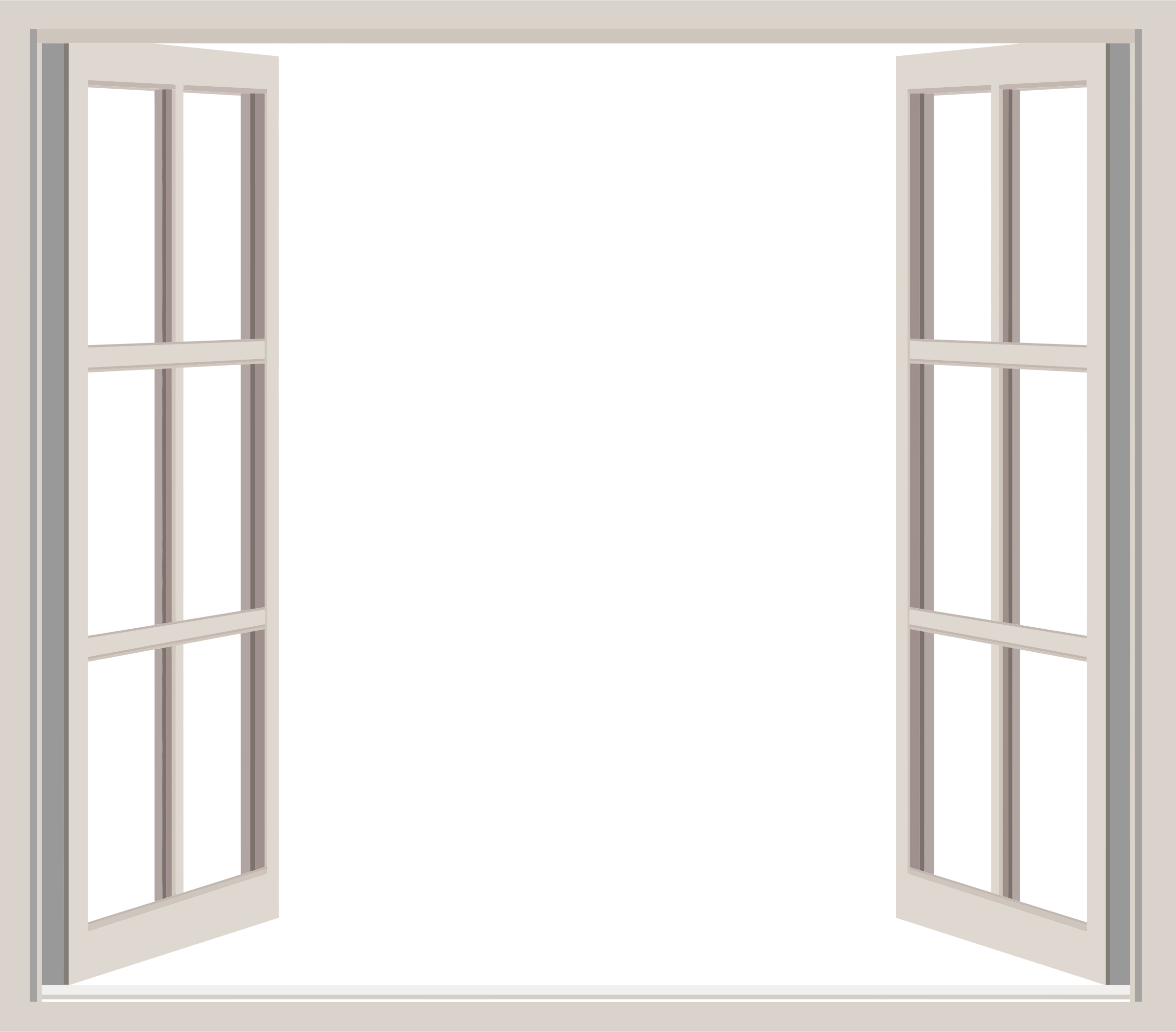 House Window Png Photos (black, silver, beige)