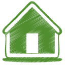 House Home Free Png Icon Download (olive, black, white)