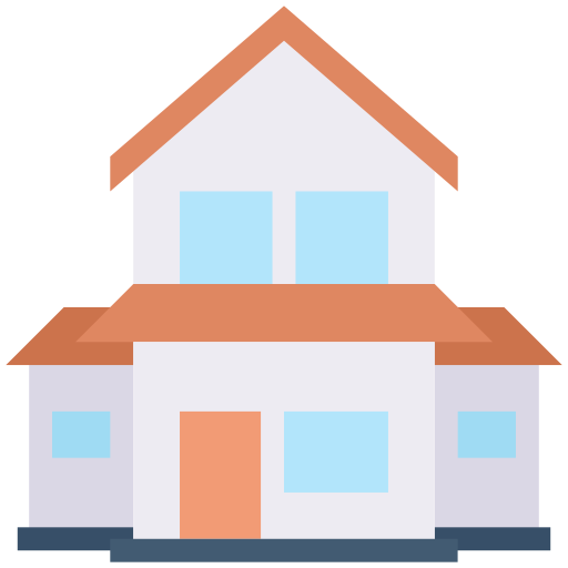 House Home Real Estate Property Building Architecture Icon Free Png Icon Download (salmon, mint, black, lavender, chocolate)