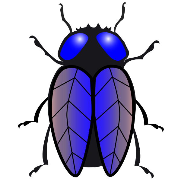 Housefly Png Free Download (gray, blue, black)