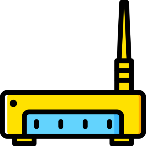 Router Modem Free Png Icon (greenish blue, mint, black, gold)