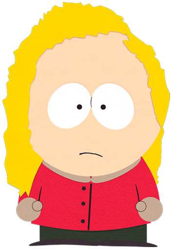 South Park Png File (black, gold, pink, white)