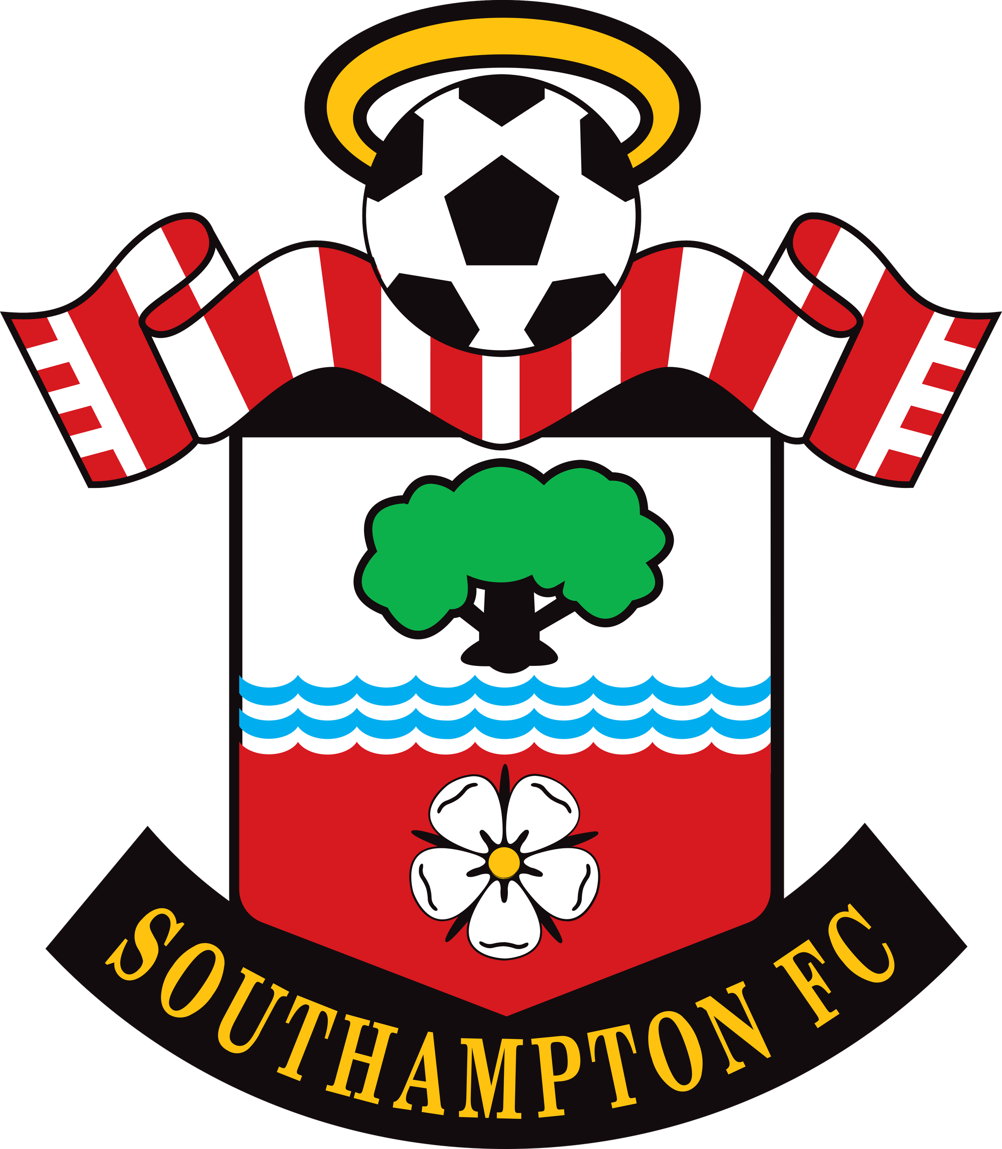 Southampton Png Image (red, lavender, white, black, teal)