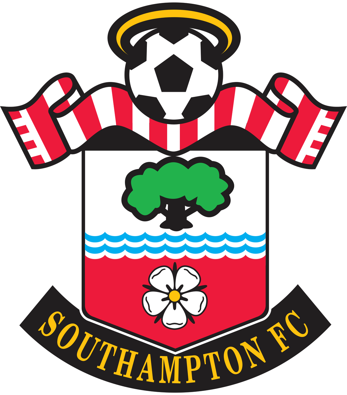 Southampton Png (red, white, black, indigo, teal)