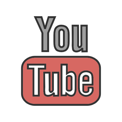 Youtube Ii Icon Free Nobackground Png Icon Download (silver, salmon, black, white)