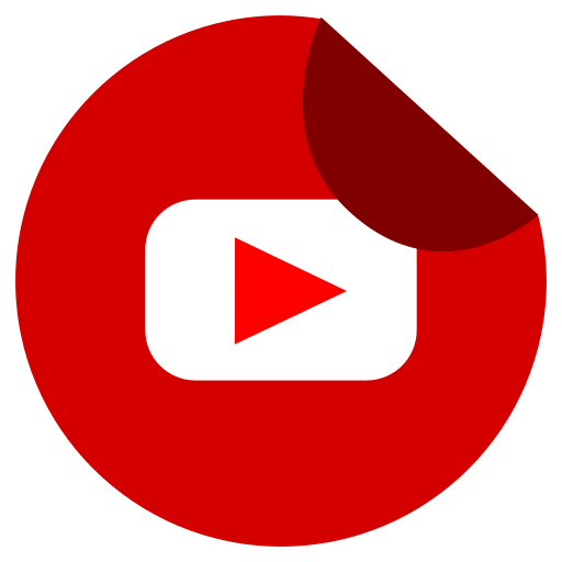 Youtube Free Png Icon Download (red, maroon, black, white)