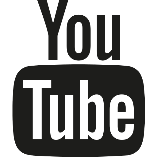 Youtube Free Transparent Png Icon Download (black)