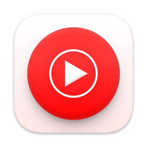 Youtube Music Macos Bigsur Icon Free Nobackground Png Icon Download (red, chocolate, black, white)