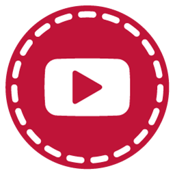 Youtube Social Free Png Icon Download (maroon, black, white)