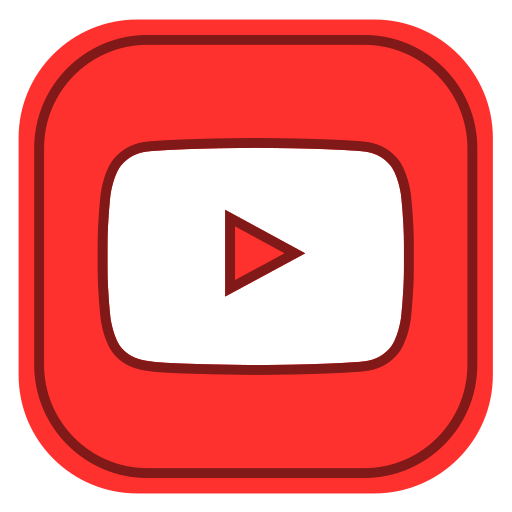 Youtube Social Media Icon Free Transparent Png Icon Download (red, maroon, black, white)