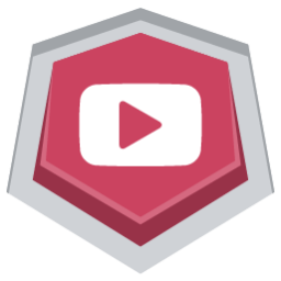 Youtube Socialnetwork Pngpath Free Transparent Png Icon Download (silver, white, black, purple, chocolate)