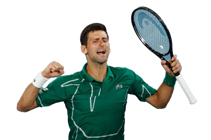 Novak Djokovic Png Isolated File (green, white, black, teal)