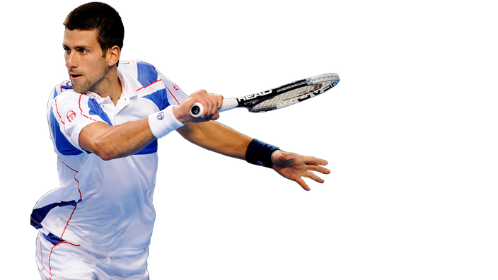 Novak Djokovic Png Photo (silver, black)