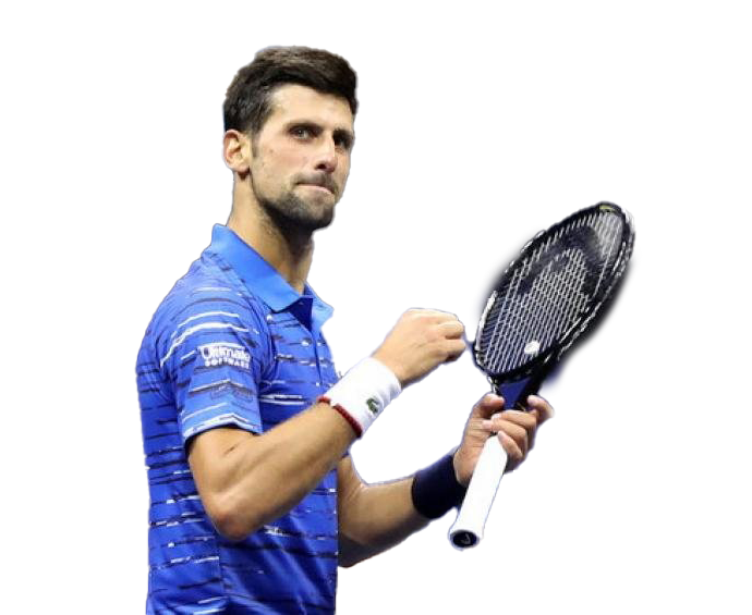 Novak Djokovic Png Transparent (white)