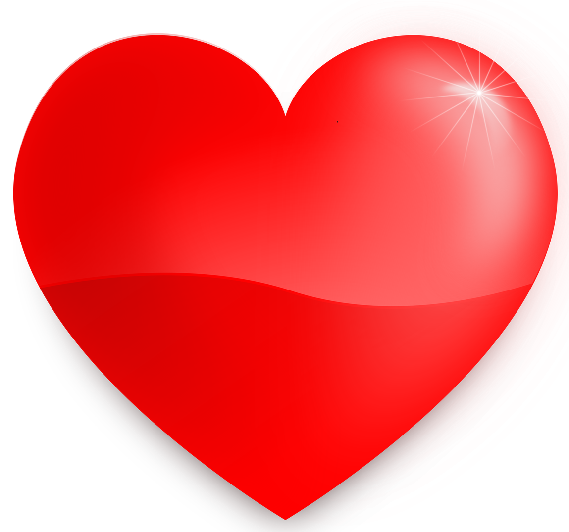 Love Artwork Heart Download Png Image (black, red)