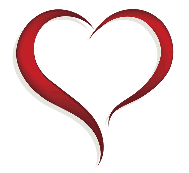 Love Artwork Heart Png Free Download (black, beige, maroon, chocolate)