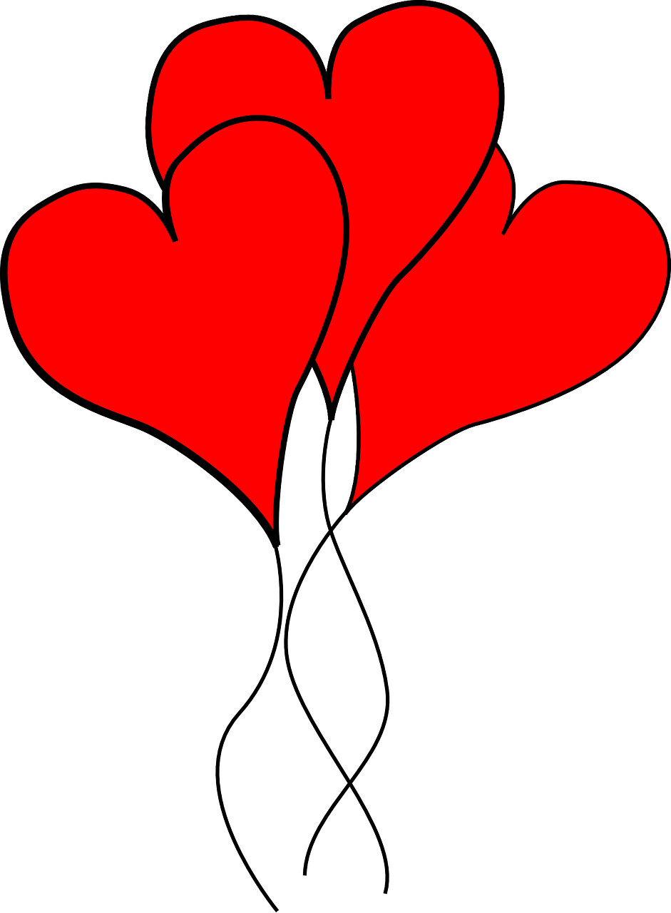 Love Is In The Air Transparent Png (black, red)