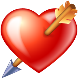 Love Png Picture (black, red)