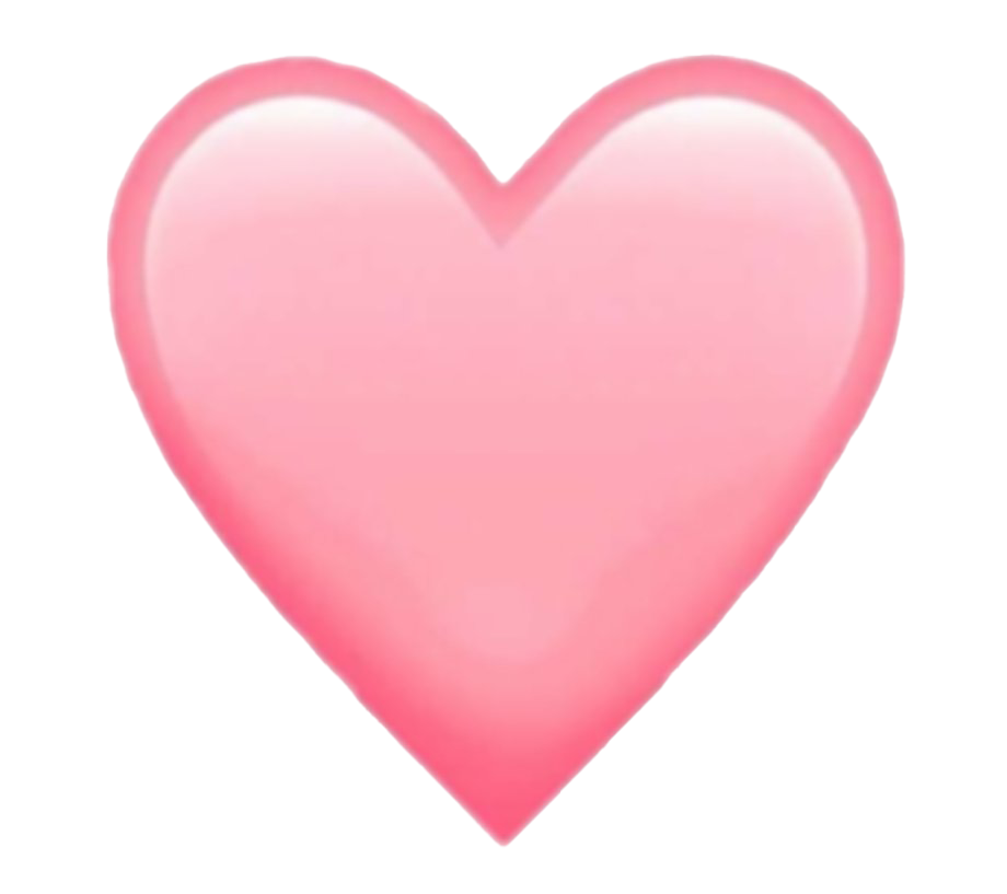 Love Pink Heart Emoji Png Clipart (pink, white)