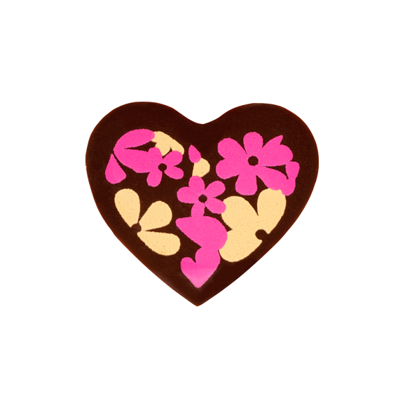 Love Vector Flower Heart Png File (black, pink)