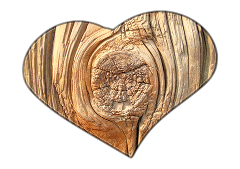 Love Wood Png Hd (silver, black)