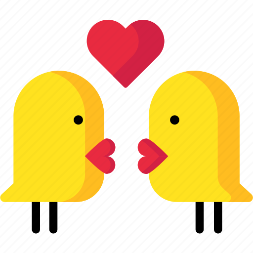 Lovebirds Png Picture (black, orange, gold)