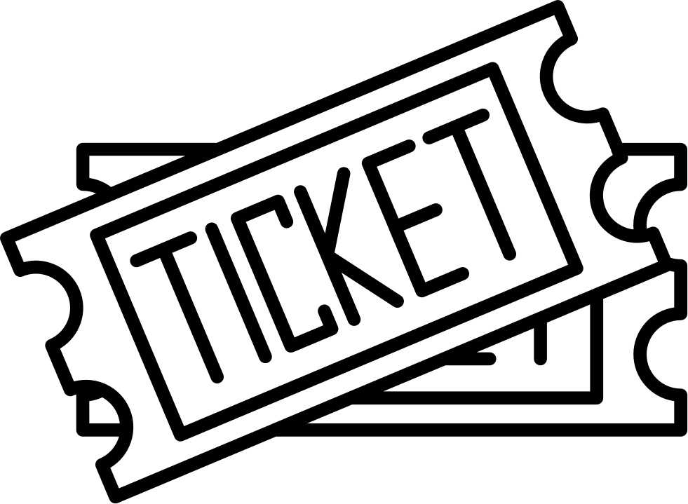 Movie Ticket Png Photos (black, gray, white, silver)