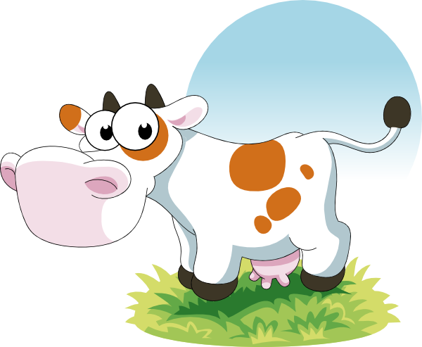 Cow Cartoon Png Transparent (chocolate, lavender, white, mint, silver)