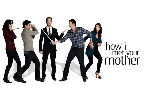 How I Met Your Mother Png Image (white, silver, black)