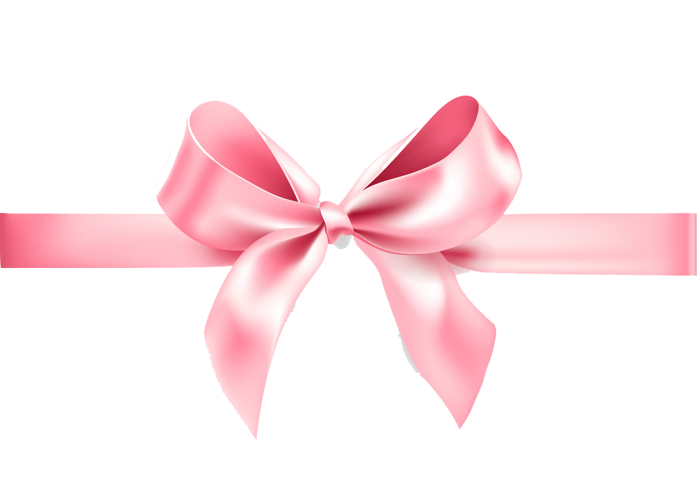 Bow Pink Png (pink, gray)