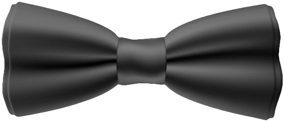 Bow Tie Clipart Png (black, gray, white)