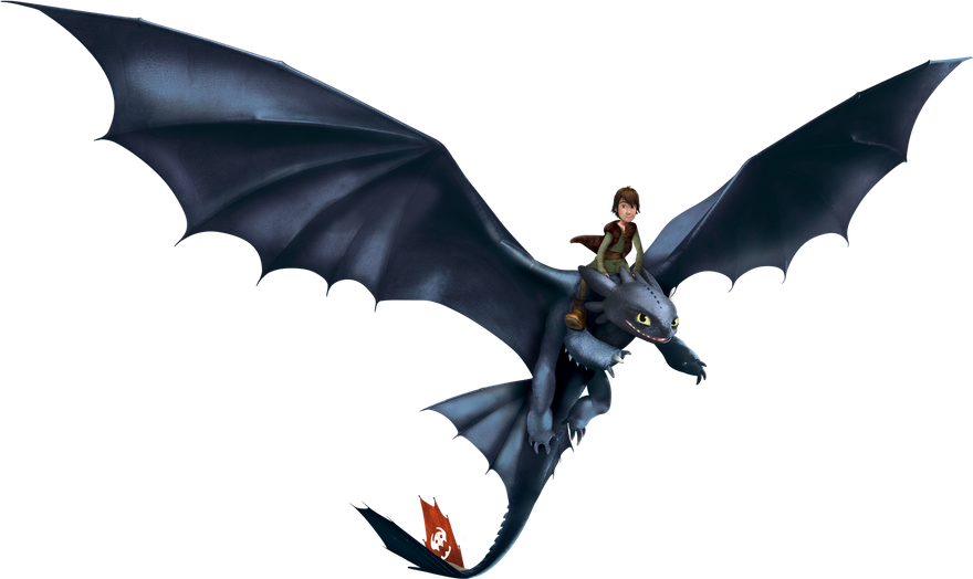 How To Train Your Dragon Png Free Download (black)