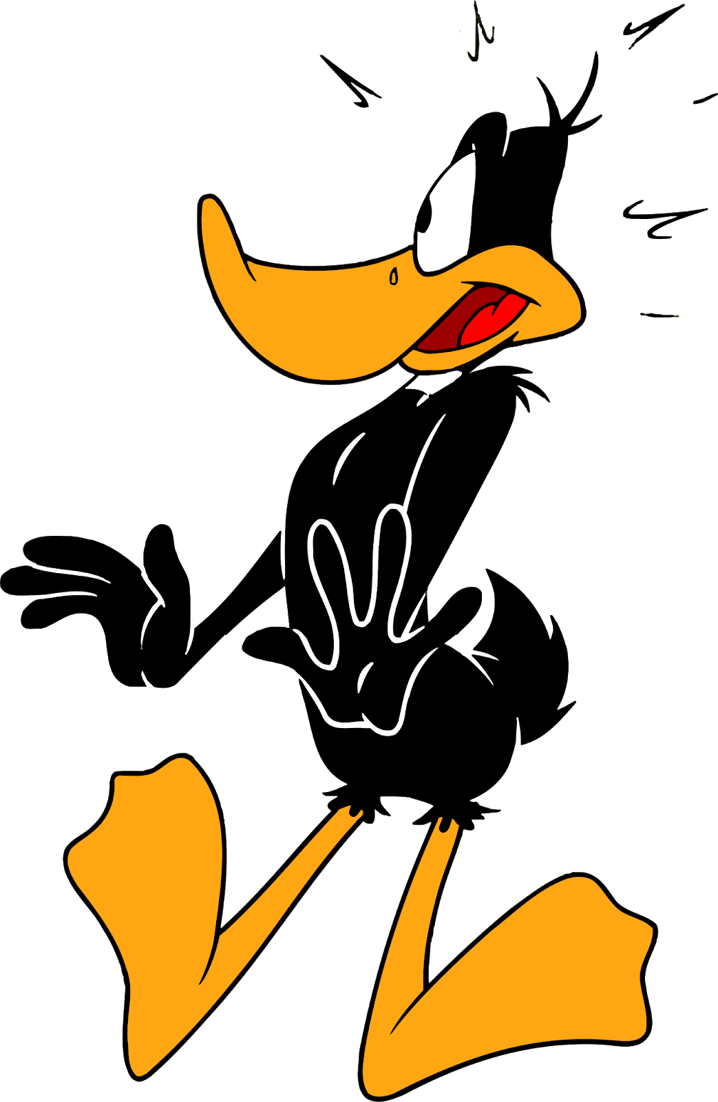 Howard The Duck Png Hd (orange, white, black)