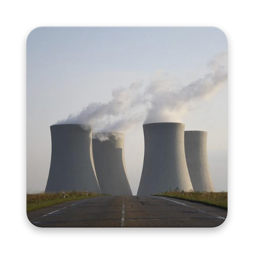 Power Plant Png Pic (indigo, black, gray, silver)