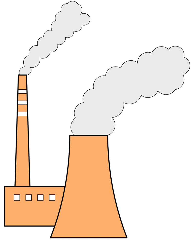 Power Station Chimneys Png Images Hd (salmon, lavender, white, silver)