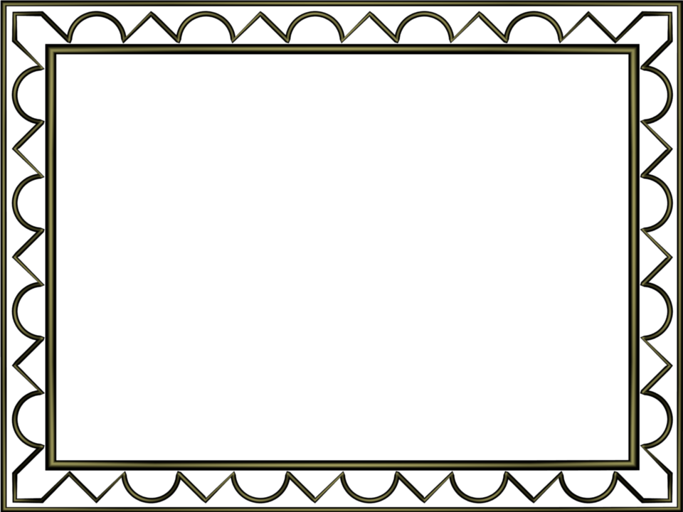 Powerpoint Frame Png Image (black)