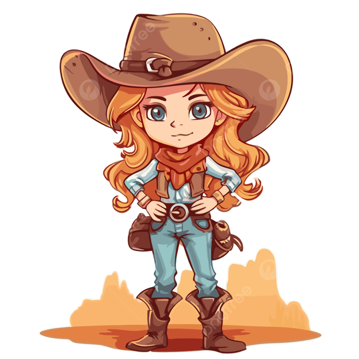 Cowgirl Transparent 1 (chocolate, indigo, black, salmon, pink)