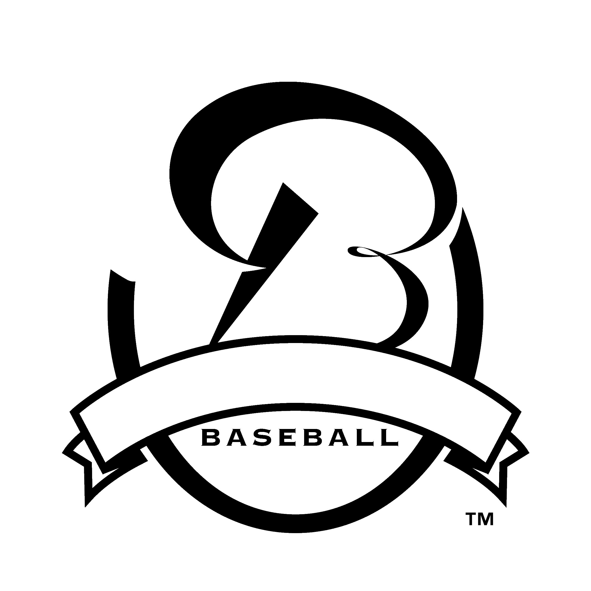 Bowie Baysox Png (white, black)