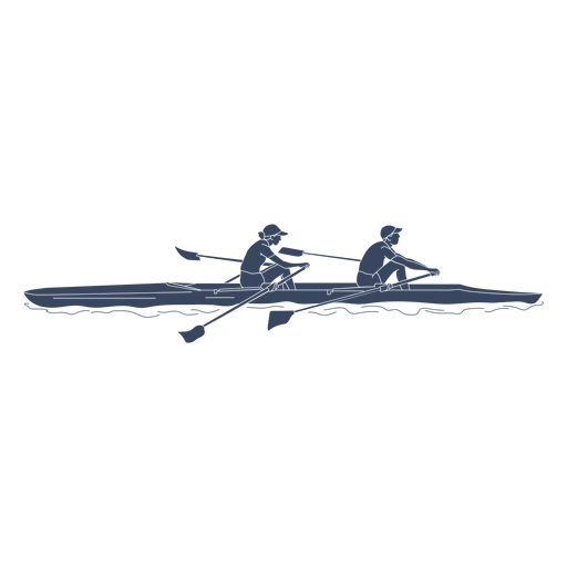 Rowing Png File (indigo, black)