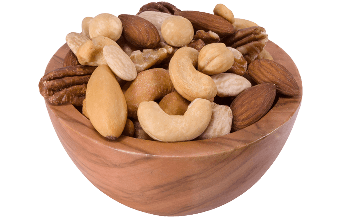 Bowl Cashew Nut Png Image (pink, gray)