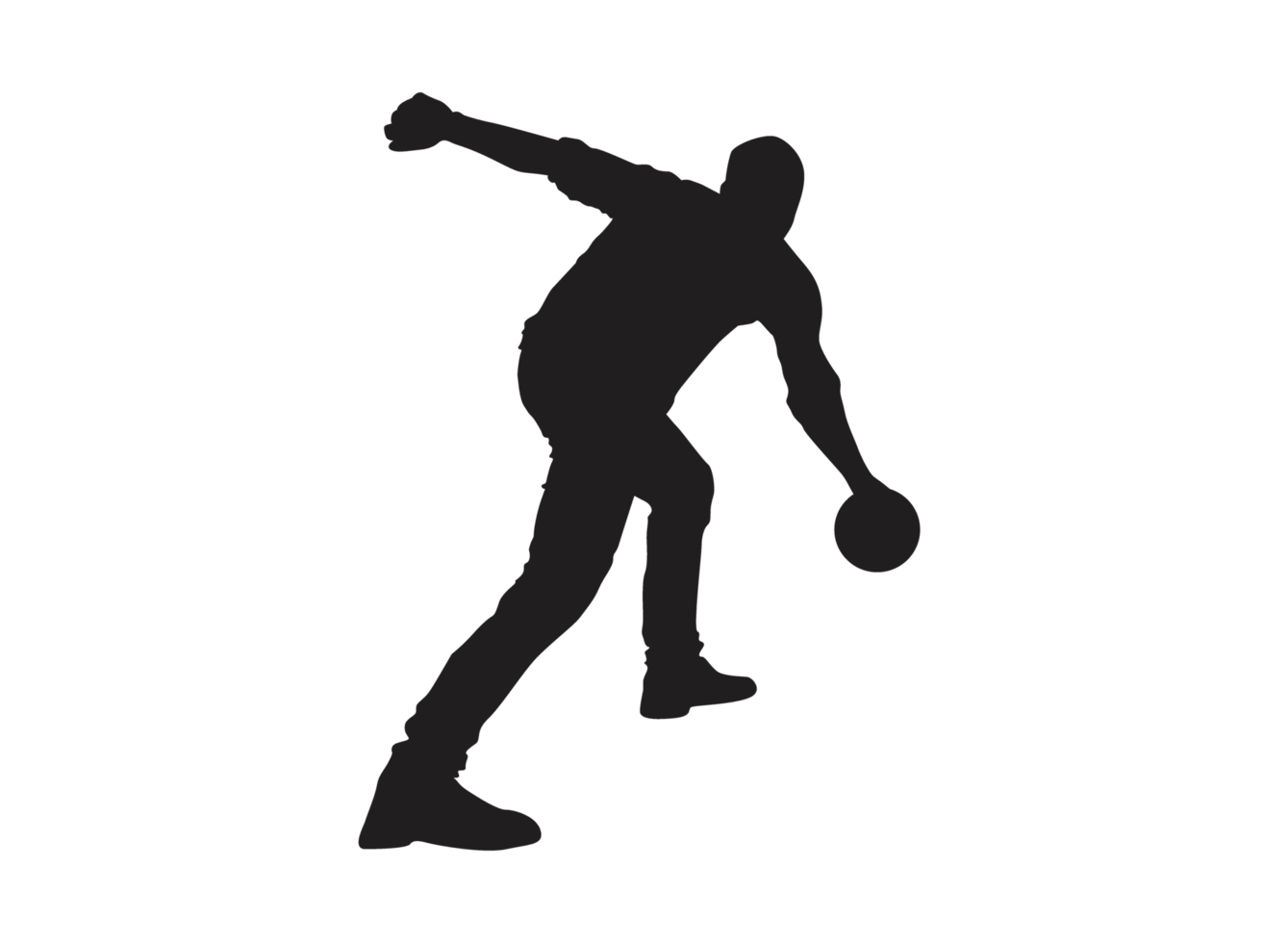 Bowler Png Image (black)