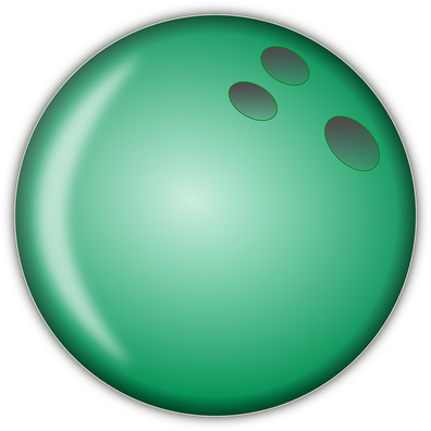 Bowling Ball Download Png Image (mint, black, gray, teal)